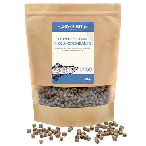 Ugnsbakat Torrfoder – Fisk & Grönsaker
