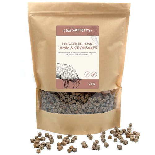 Ugnsbakat Torrfoder – Lamm & Grönsaker