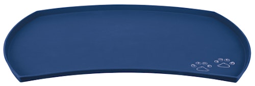 Matskålsunderlägg, silikon, 48 × 27 cm, blå