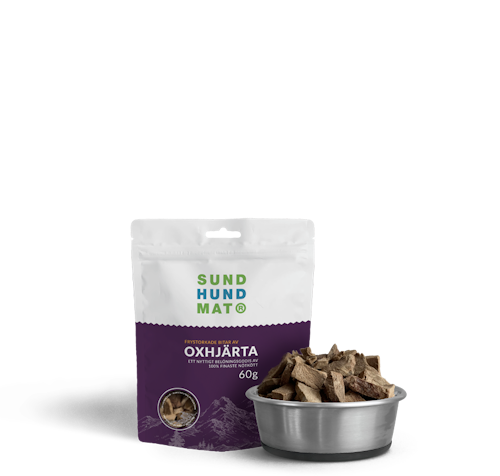 FRYSTORKAT OXHJÄRTA 60G