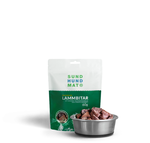 Frystorkade Lammbitar 60g
