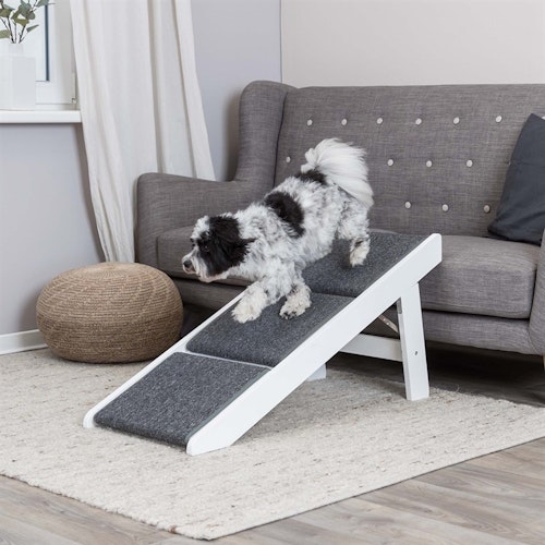 Ramp, utfällbara steg, MDF