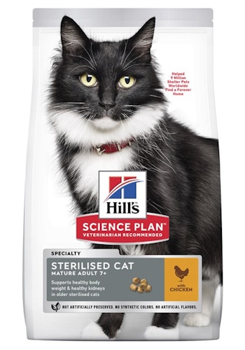Hills Feline Mature Sterilised Chicken