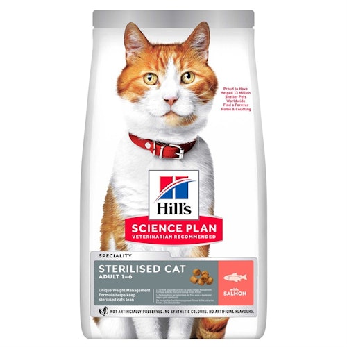 Hills Feline Adult Sterilised Salmon