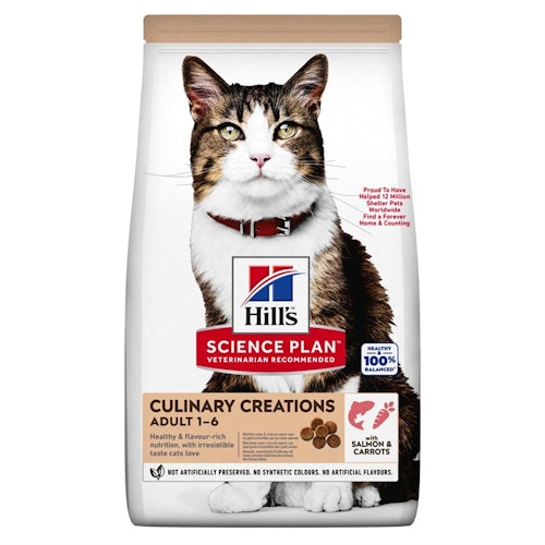 Hills Feline Adult Salmon & Carrots