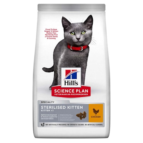 Hills Feline Sterilised Kitten Chicken