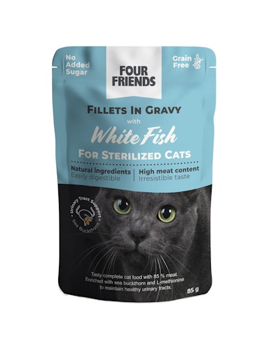 FFC Sterilized White Fish in Gravy Pouch