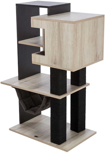 CityStyle klösmöbel, 98 cm, grå/svart