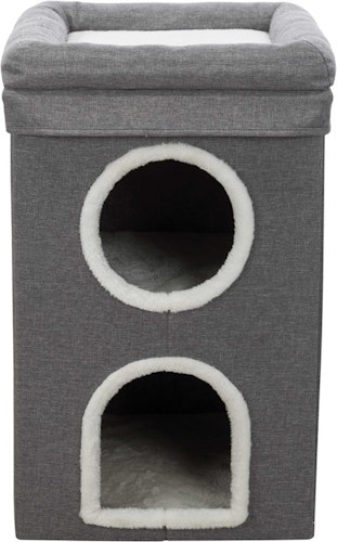 Klösmöbel Cat-Tower Saul, 39 × h64 × 39 cm, grå