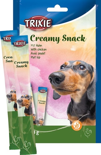 Creamy Snacks Hund Kyckling, 5 × 14 g