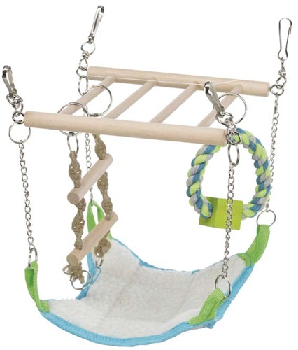 Hamster-lekstege m hammock