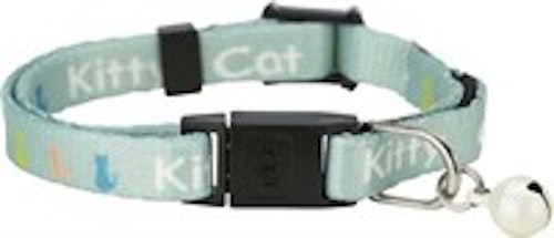 Junior halsband KITTY CAT, snabblås, bjällra, resår. Nylon
