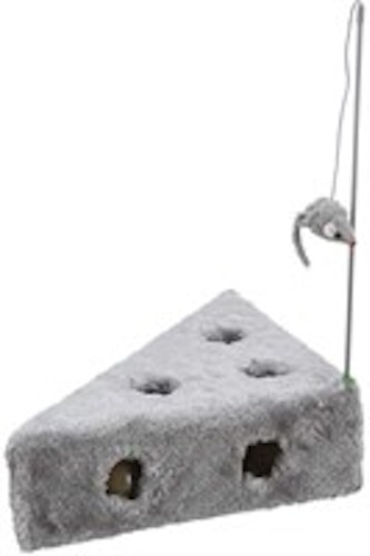 Kattleksak Cats Cheese med vippa & 3 bollar