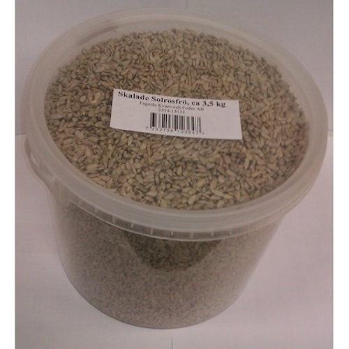 FODER SOLROSFRÖ SKALAT CA 3KG