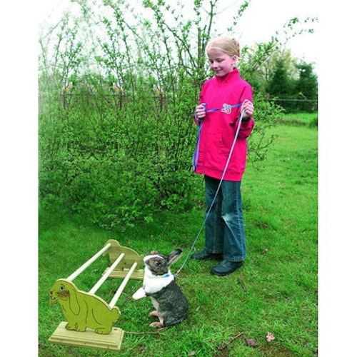 KANINHOPPNINGSHINDER STL S 84X25X21CM