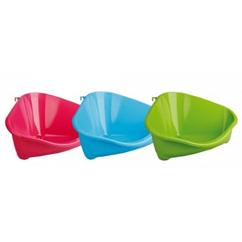 LÅDA GNAGARTOALETT HAWAI HÖRNMODELL 18CM