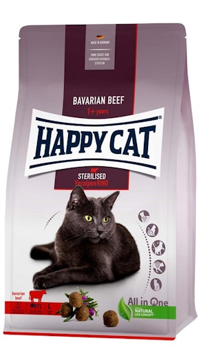 HappyCat Adult sterilised, nötkött