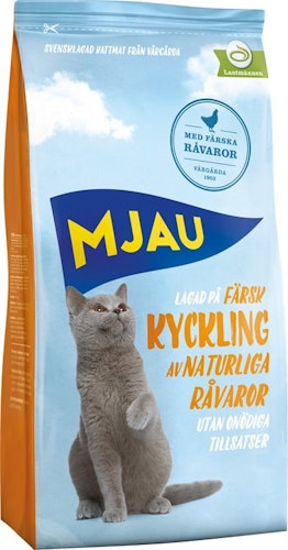 Mjau KycklingTorrfoder