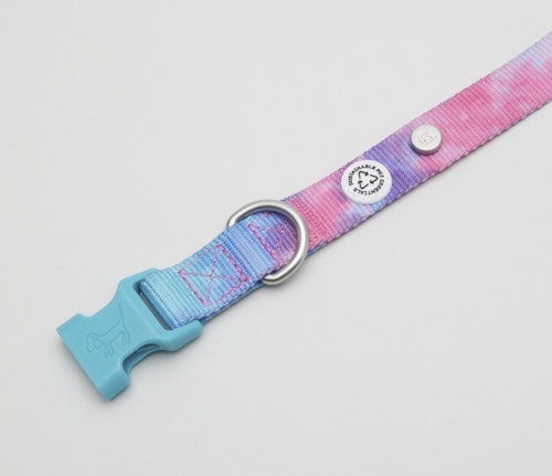 Tie dye Dog Collar