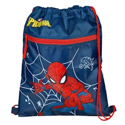 Gymnastikpåse  37x31cm - Spindelmannen Spiderman