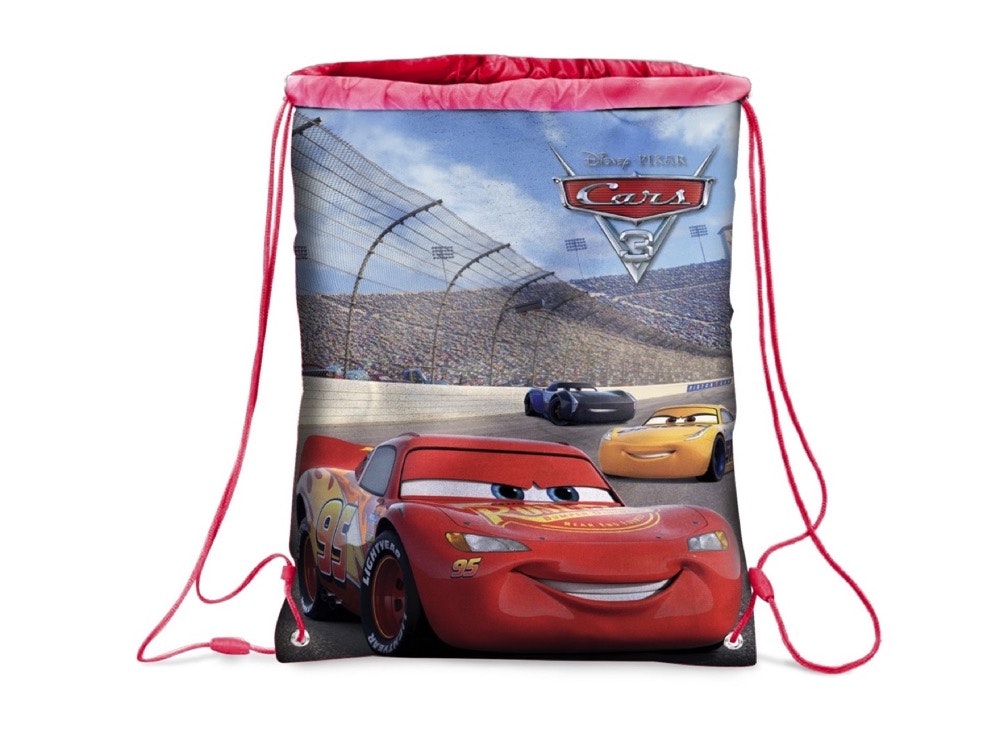 Gymnastikpåse 43x32cm - Gympapåse Cars