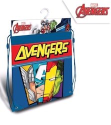 Gymnastikpåse 38x30cm - Gympapåse Avengers