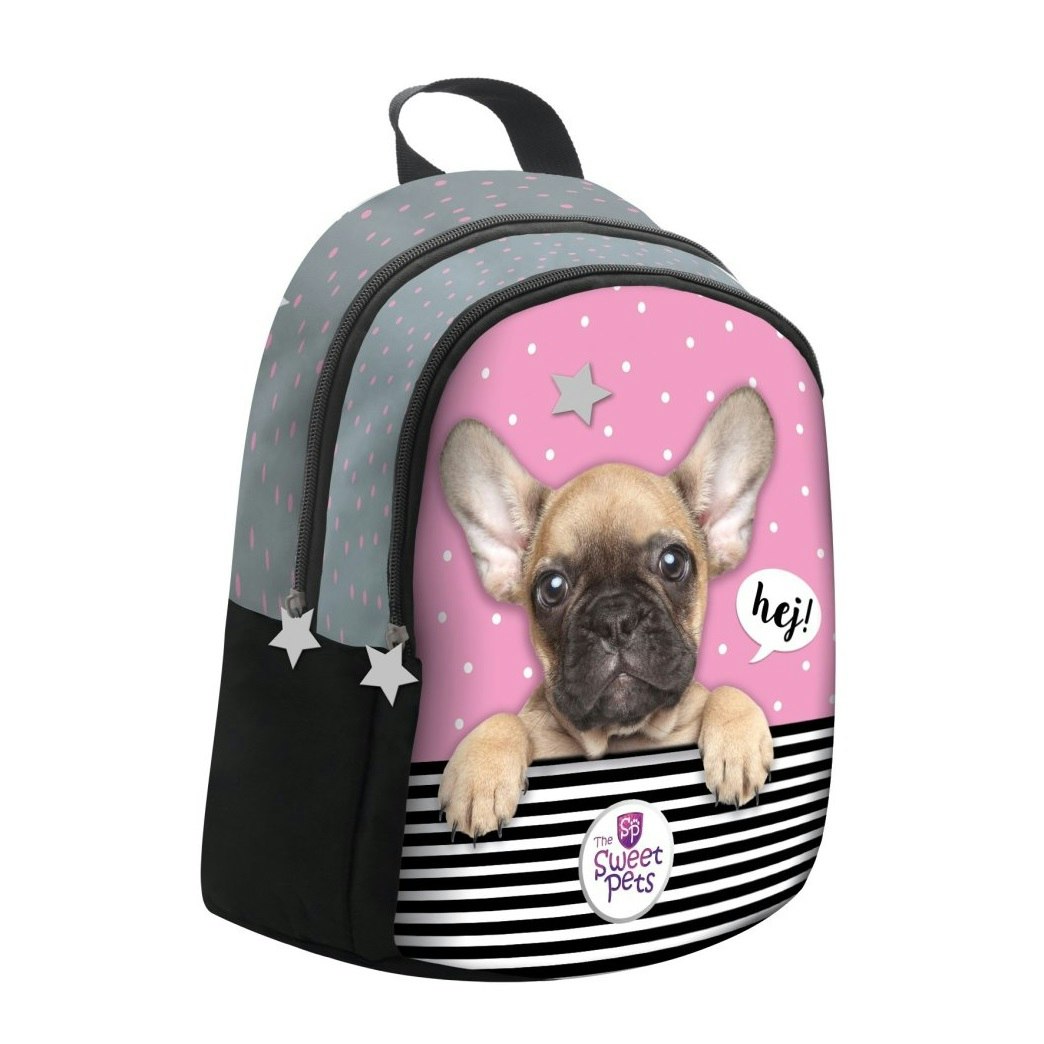 Ryggsäck med Hund - 30cm
