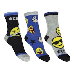 Strumpor 3-pack - Emojis