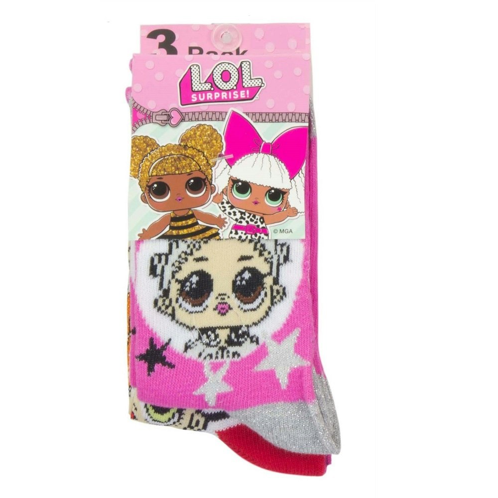 Strumpor 3-pack - L.O.L. Surprise!  23-26