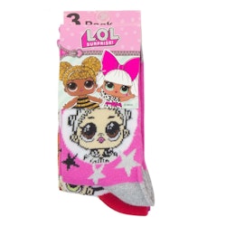 Strumpor 3-pack - L.O.L. Surprise!  23-26