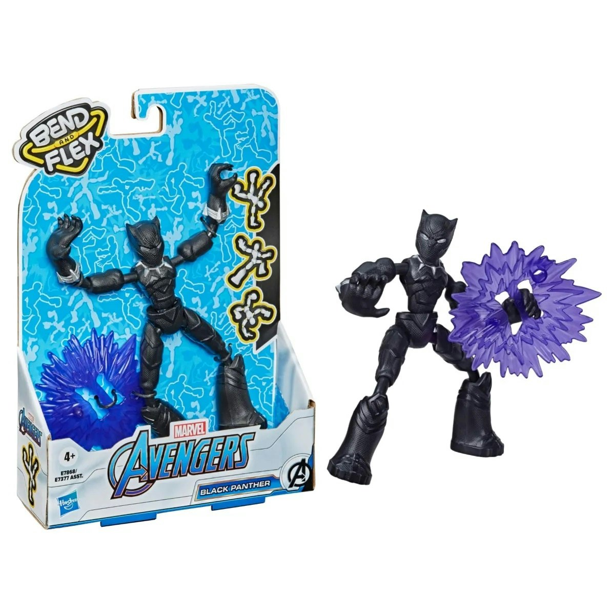 Bend and flex Black Panther - Avengers