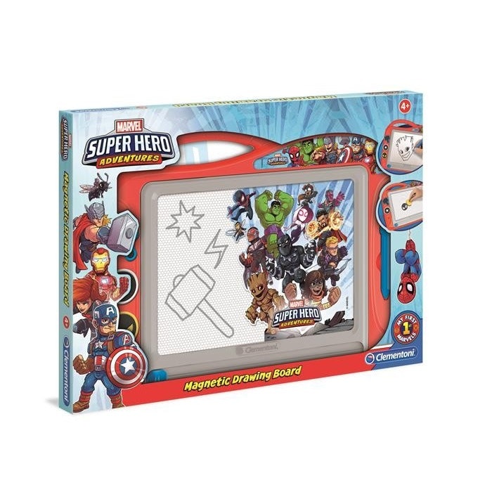 Magnetisk Rit-tavla - Super Heros