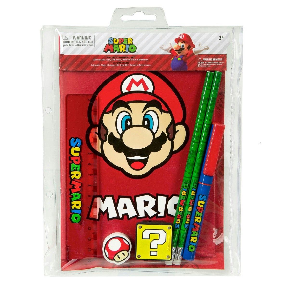 Block- och pennset 7-delar - Super Mario
