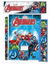 Block- och pennset  5-delar - Avengers