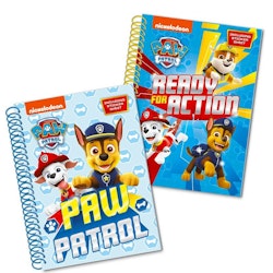 Anteckningsbok med stickers - Paw Patrol