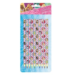 Färgpennor 10-pack - Princess