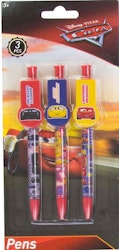 Kulspetspenna 3-pack - Disney Cars