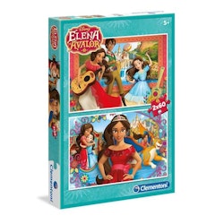Pussel 2 x 60 bitar - Elena Avalor