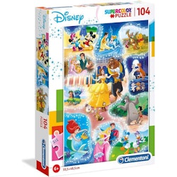 Pussel 104 bitar - Disney Dance Time