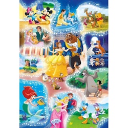 Pussel 104 bitar - Disney Dance Time