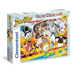 Pussel Kids SuperColor 104 bitar - DuckTales