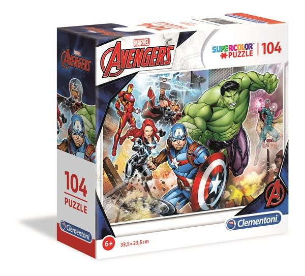 Pussel SQUARE 104 bitar - Avengers