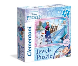 Pussel med Juveler 104 bitar - Frost