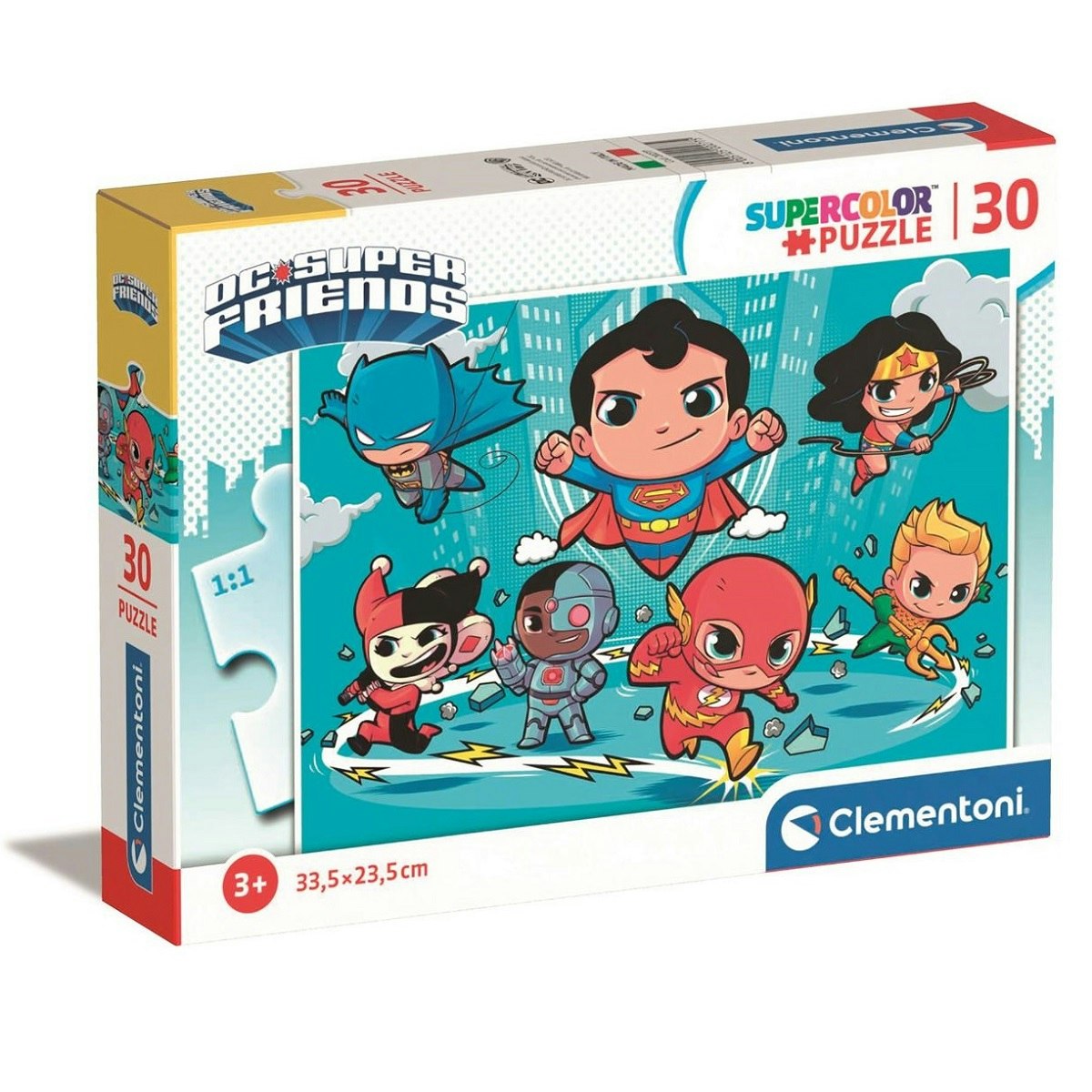 Pussel 30 bitar Clementoni - Super Friends