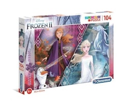 Pussel med glitter 104 Bitar - Frost 2