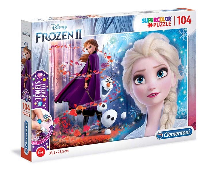 Pussel med Juveler 104 bitar - Frost II
