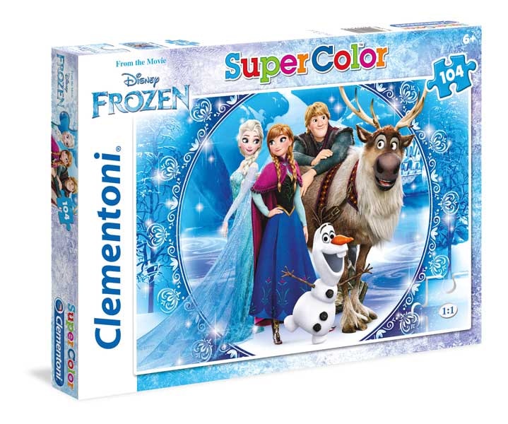Pussel 104 bitar - Frost Frozen