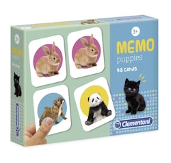 Memo Memoryspel - Djurungar
