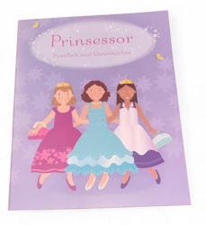 Pysselbok med klistermärken - Prinsessor