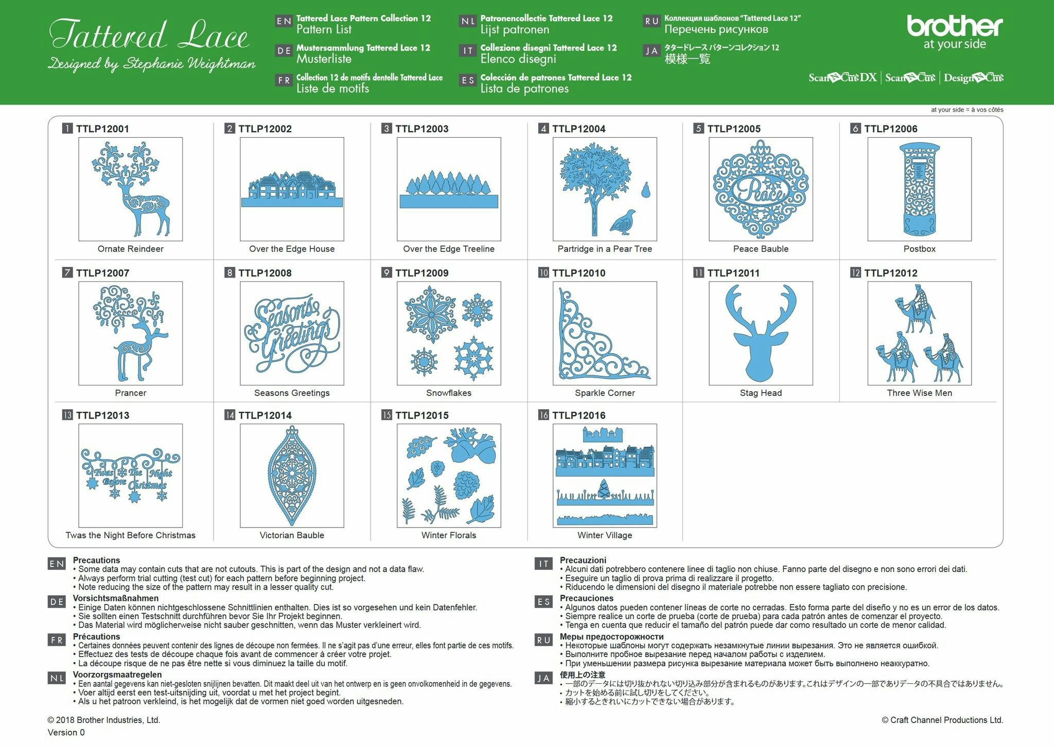 Tattered Lace Pattern - 12